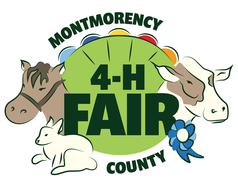 Logo for 2024 Montmorency County 4H Fair